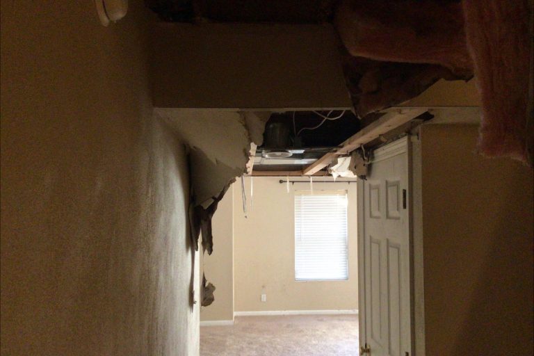 water damage repair