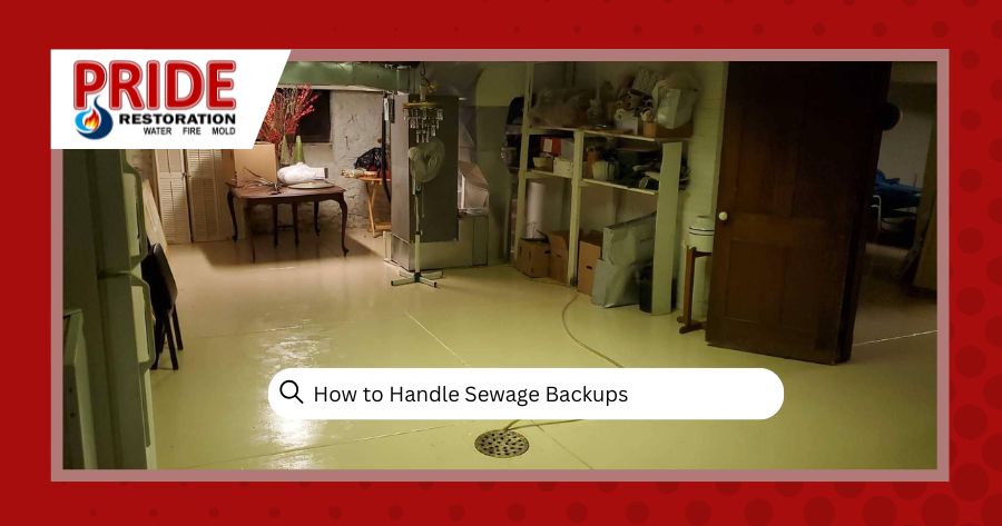 sewage backups