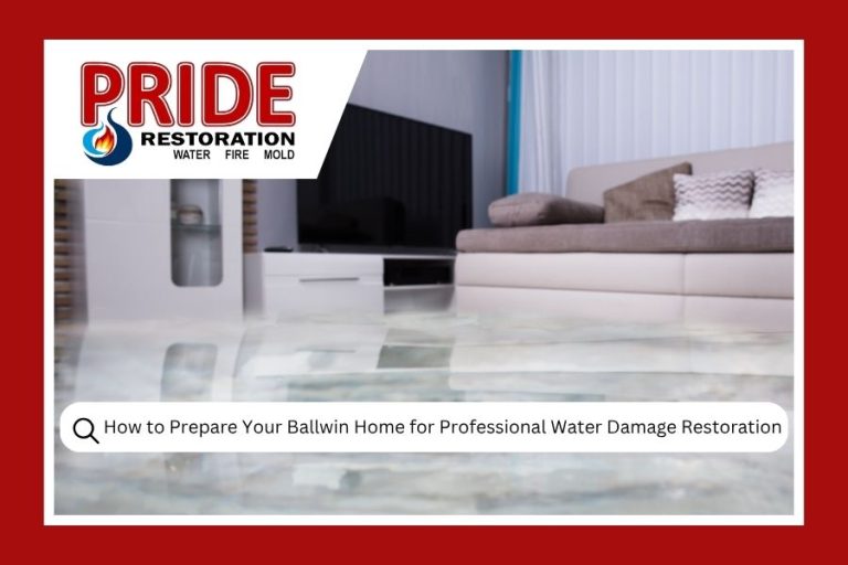 How to Prepare Your Ballwin Home for Professional Water Damage Restoration